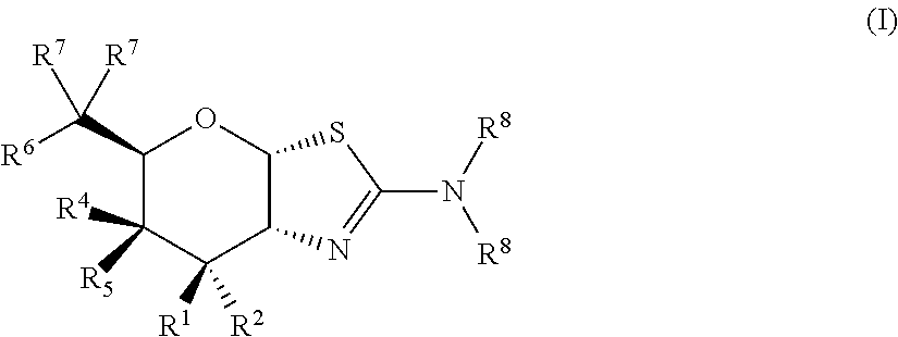 Selective glycosidase inhibitors and uses thereof