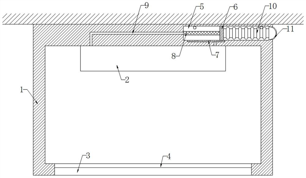 Light-operated adjusting system for tunnel lamp illumination