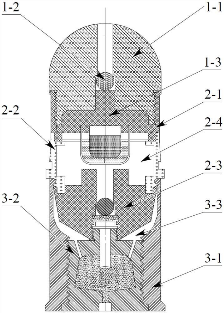 A training projectile that can indicate ballistic trajectory and mark impact points