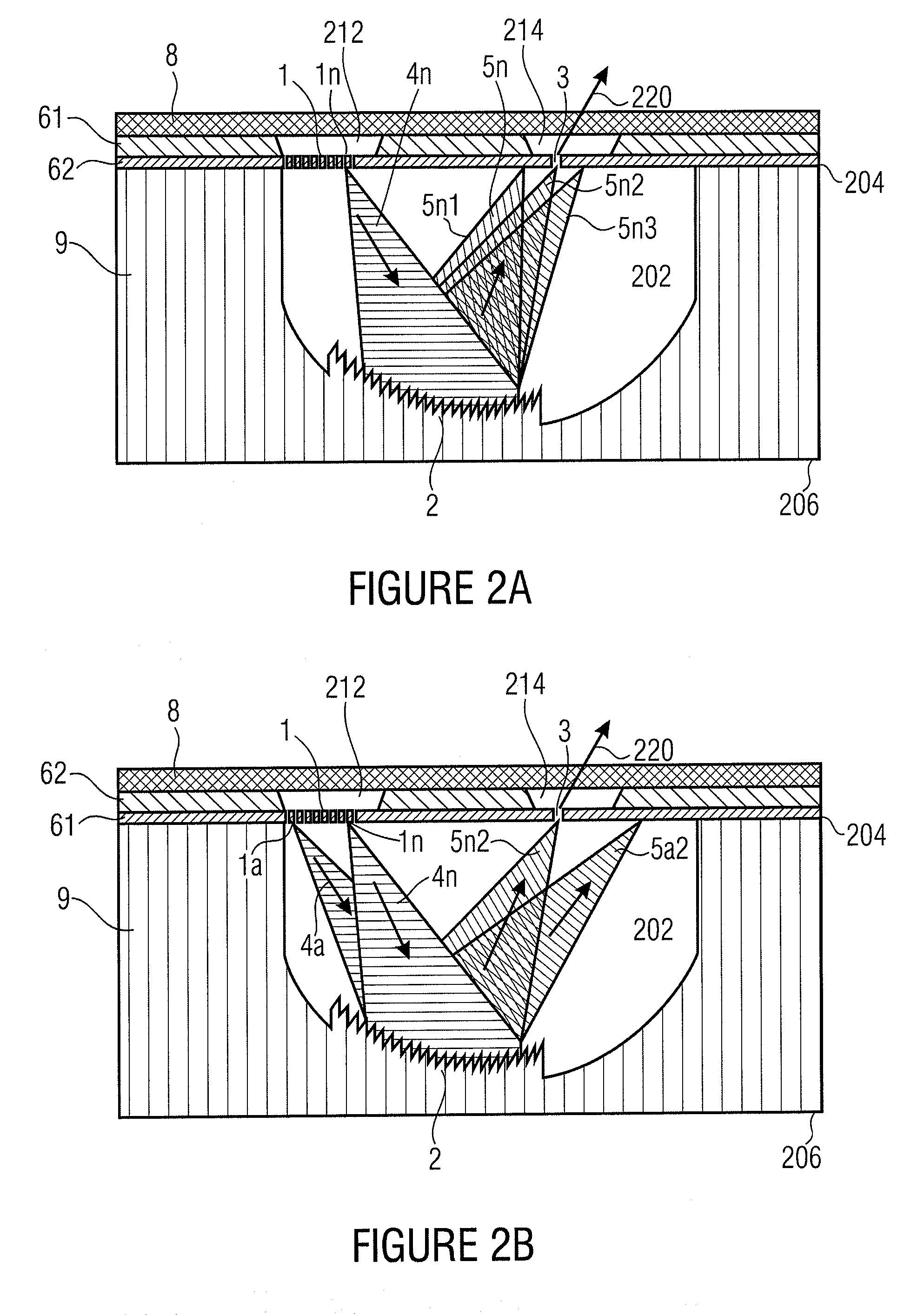 Radiation Generation Device for Generating Electromagnetic Radiation Having an Adjustable Spectral Composition, and Method of Producing Same