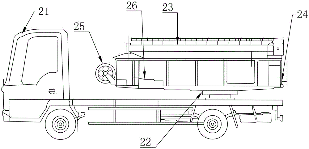 Suspension balloon cableway transporting device