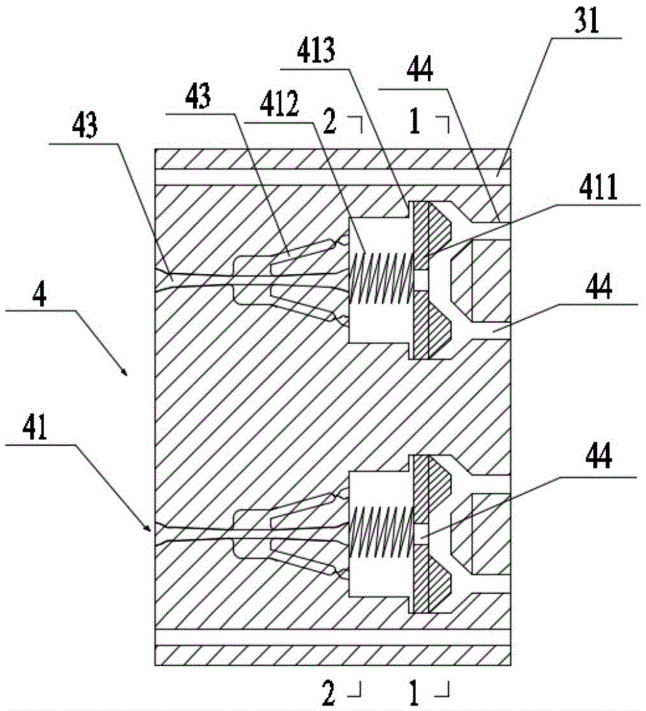 Viscous damper with pressure relief device