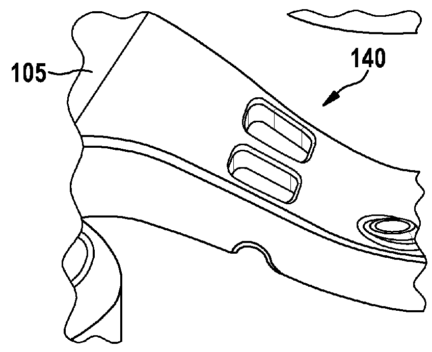 Support element for a wiper drive