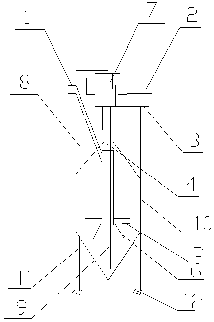 Continuous suspended dirt filtering device and filtering and back-flushing method
