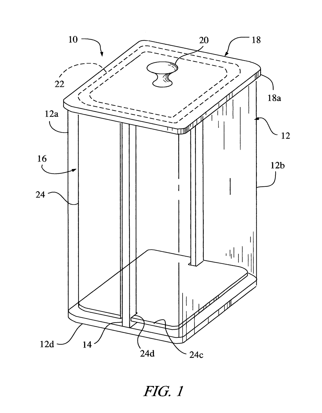 Bread storage dispenser device