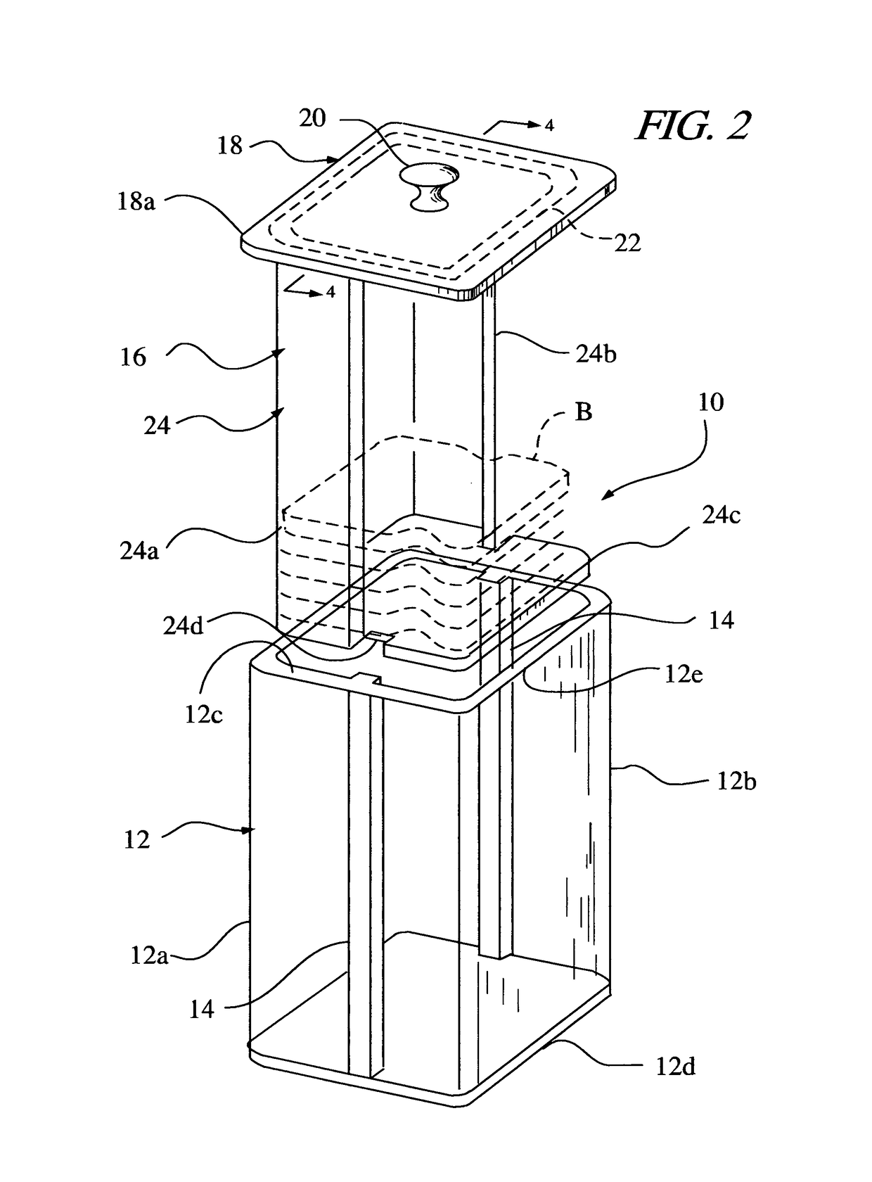 Bread storage dispenser device