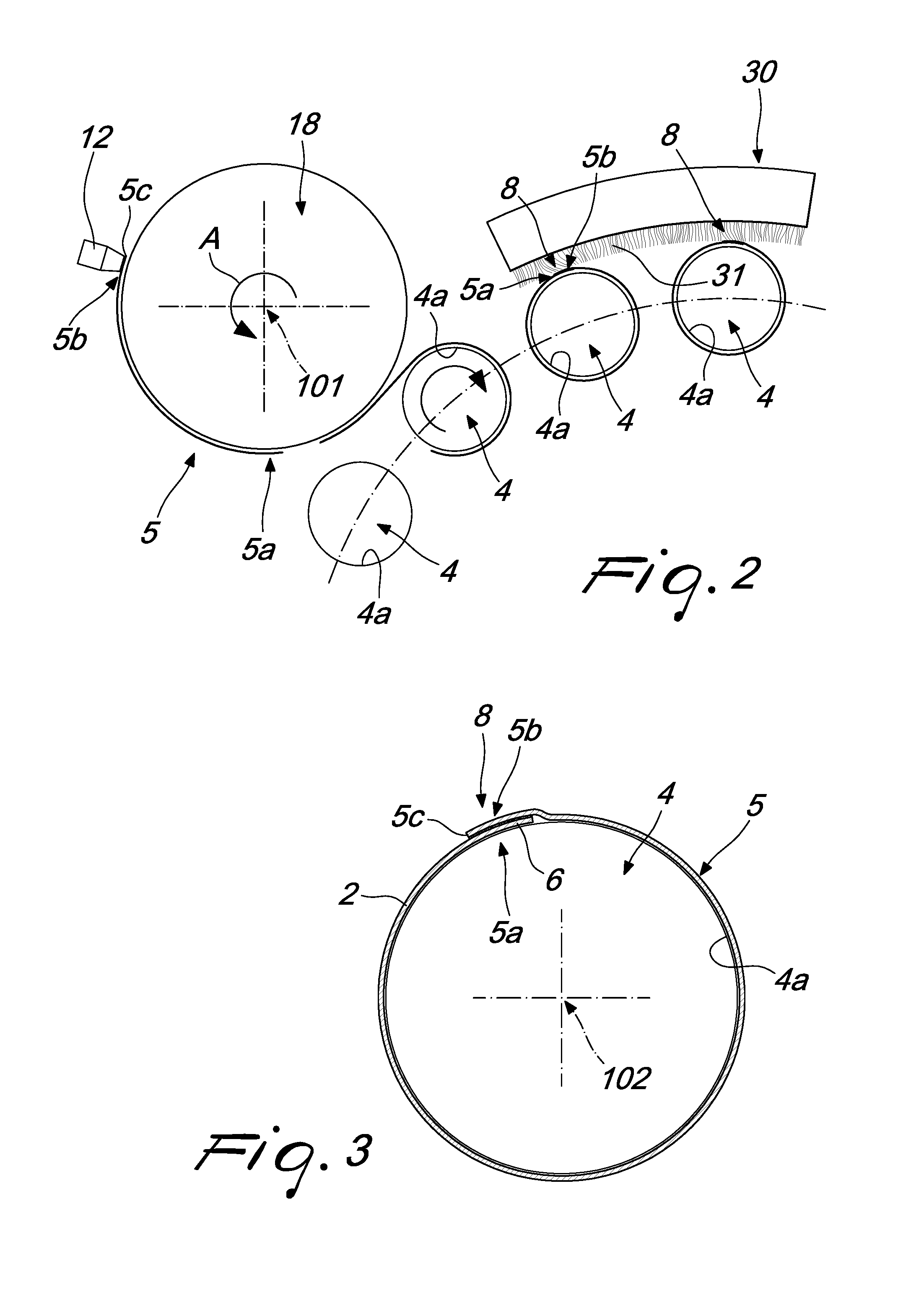 Method of producing shrink sleeve labels and device for their production