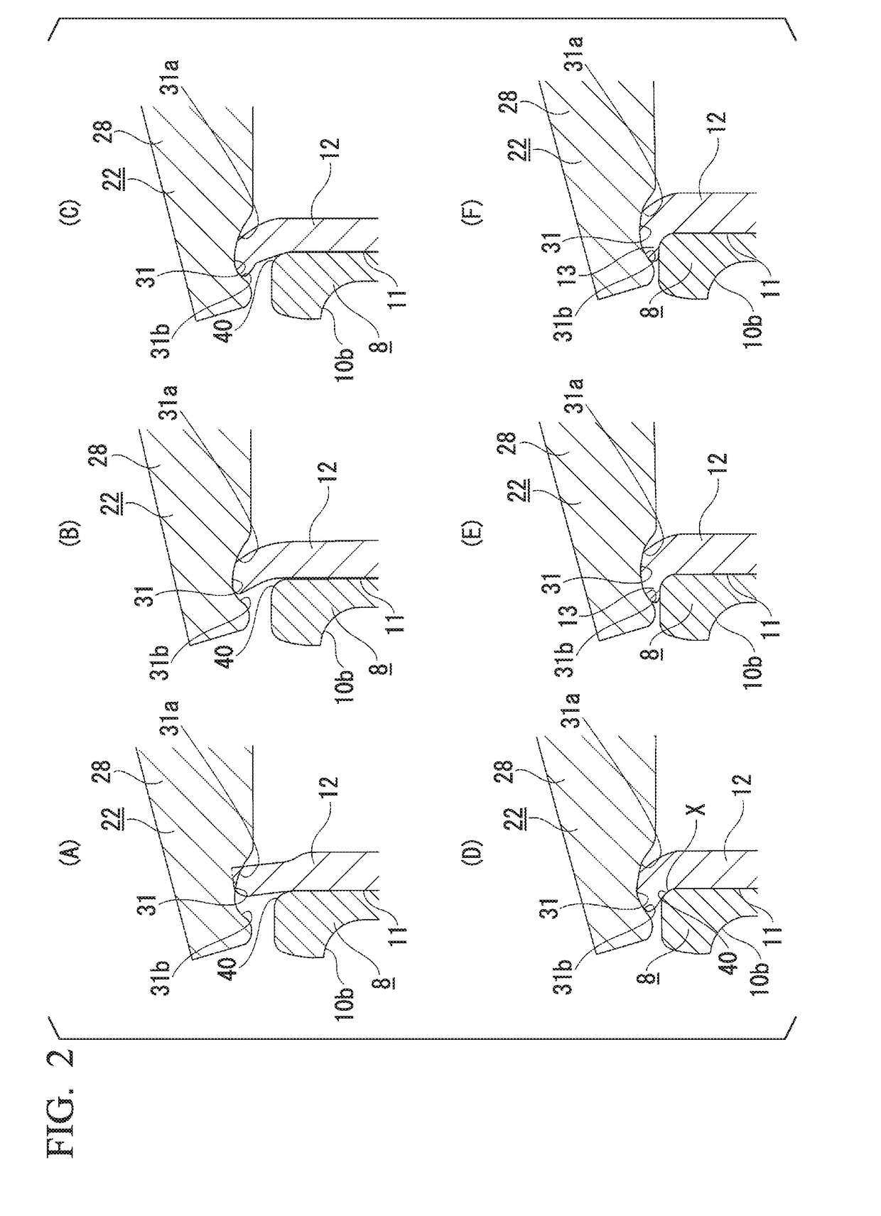 Manufacturing method for rolling bearing units for wheel support