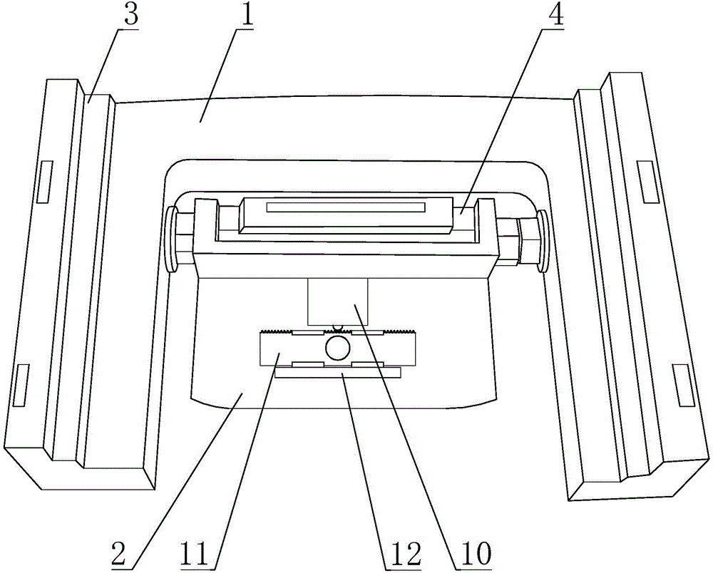 Dial-drawing device and dial-drawing method for trough-type indicating instrument