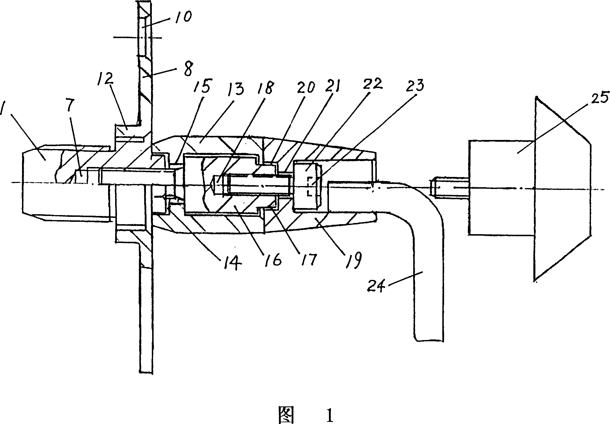 Skull-maxillofacial planting system and corresponding surgical equipment