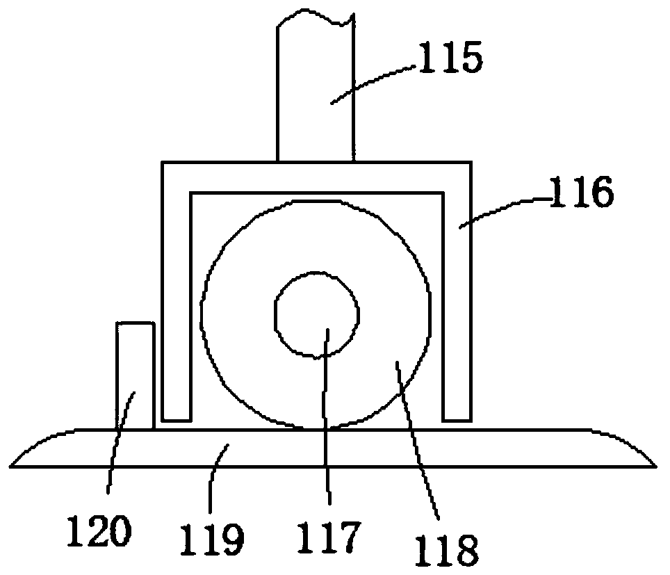 Opening device for casting box of wear-resistant casting