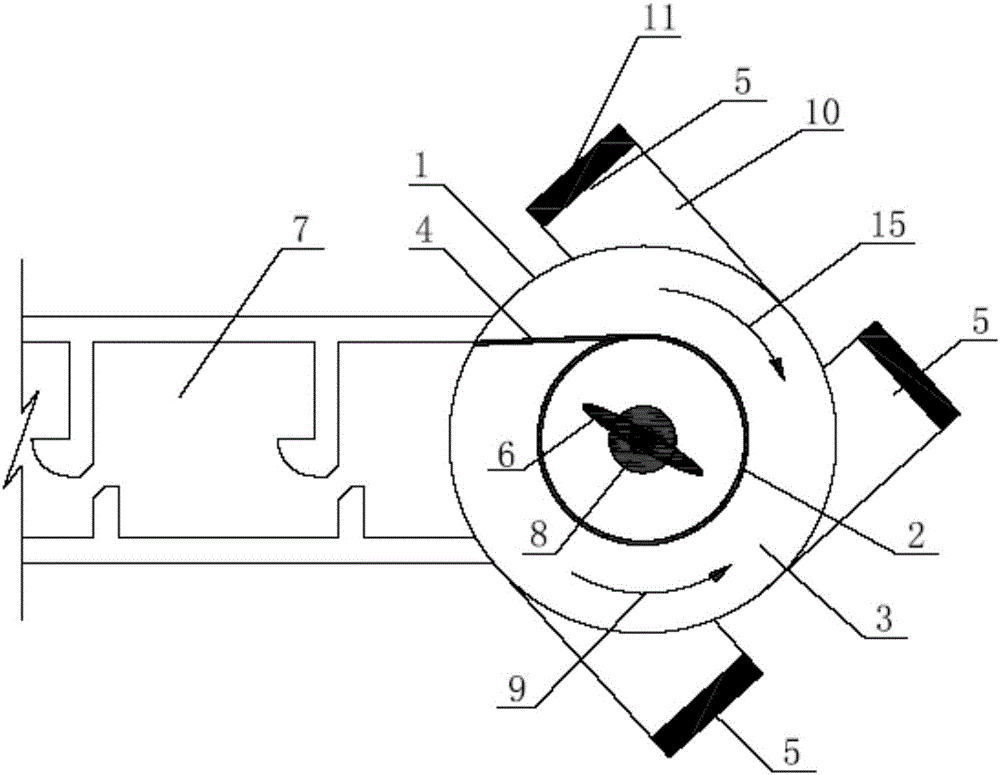 Fish inlet structure for fish passing facility