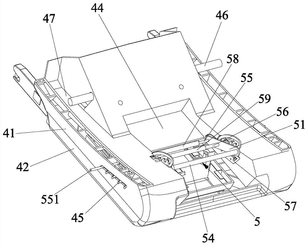 Double guide slot attitude adjustment device for child safety seat