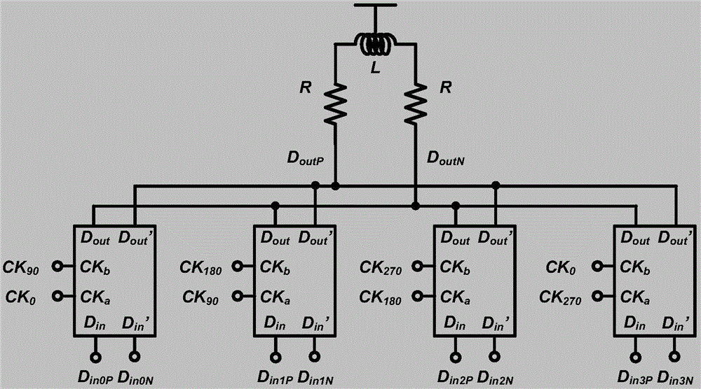 High-speed and low-power-consumption PAM4 transmitter