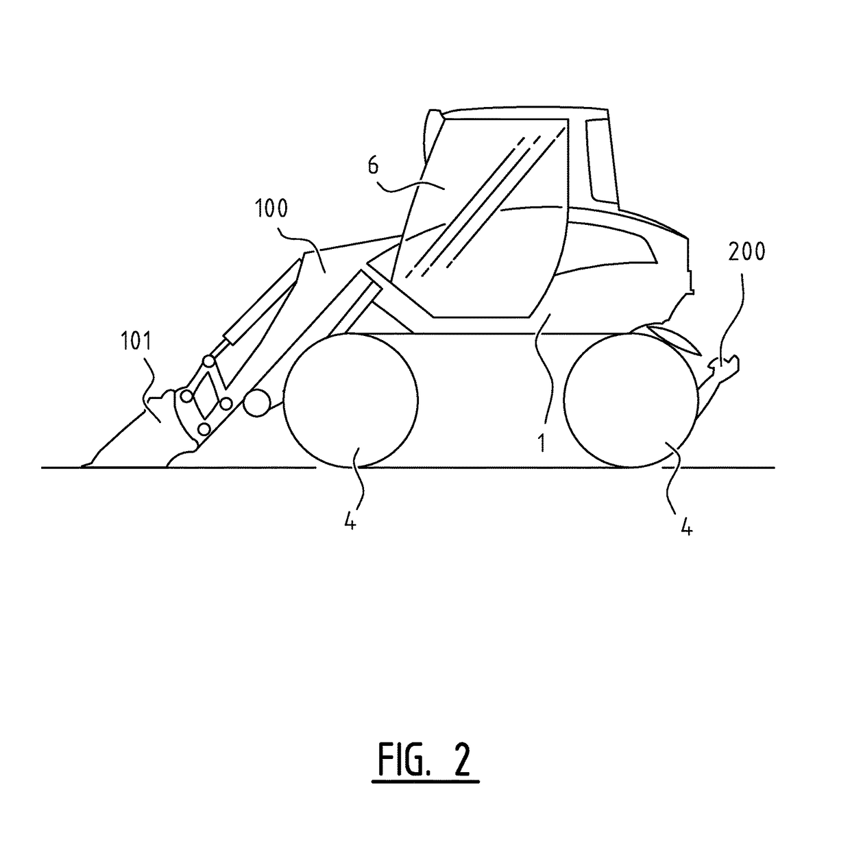 Electric drive of mobile apparatus