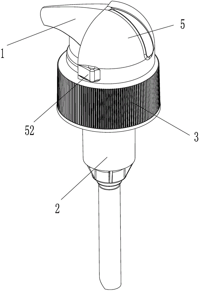 Buckle type protective structure and emulsion pump device