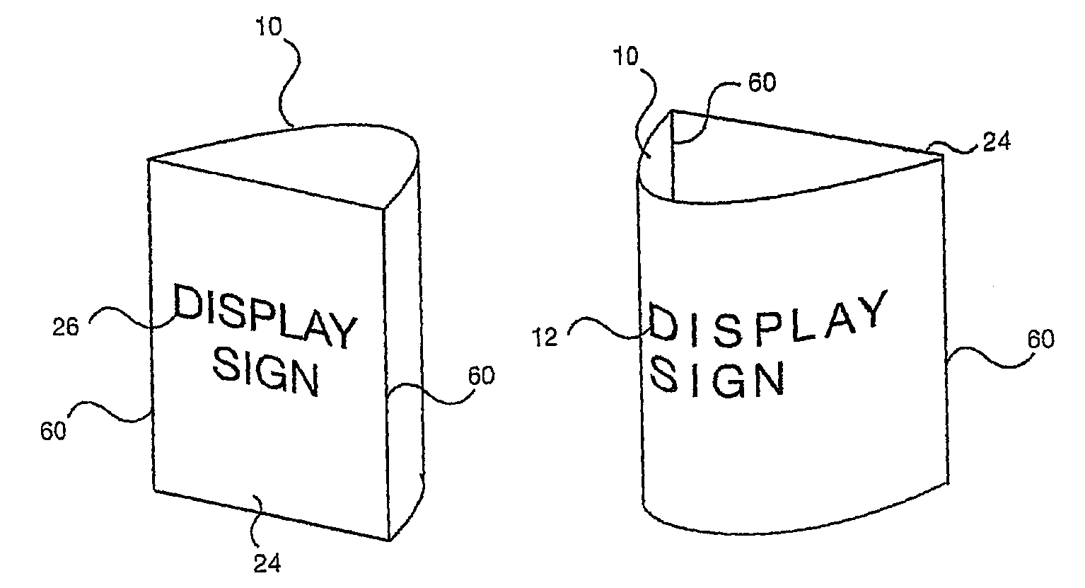 Structural assembly with a tied, flexurally deformed panel