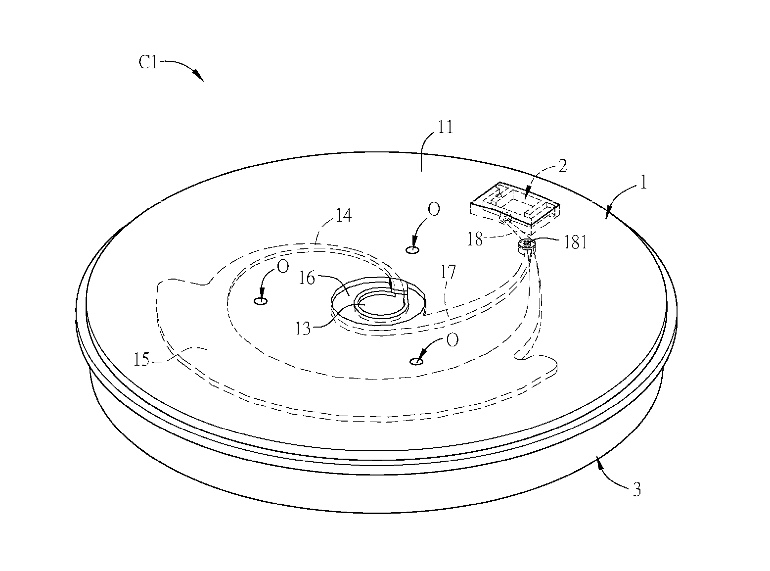 Centrifugal channel device