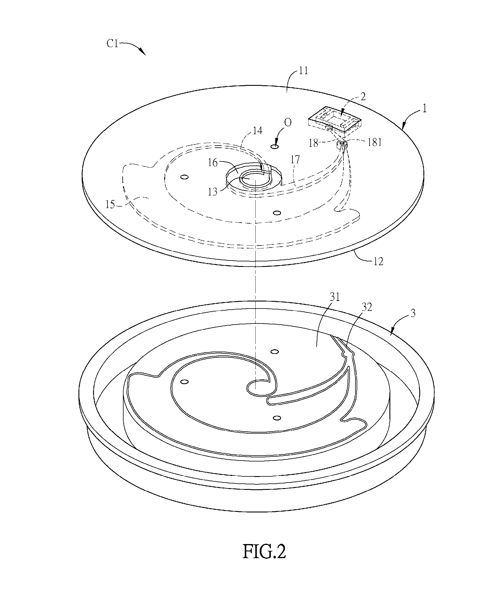 Centrifugal channel device