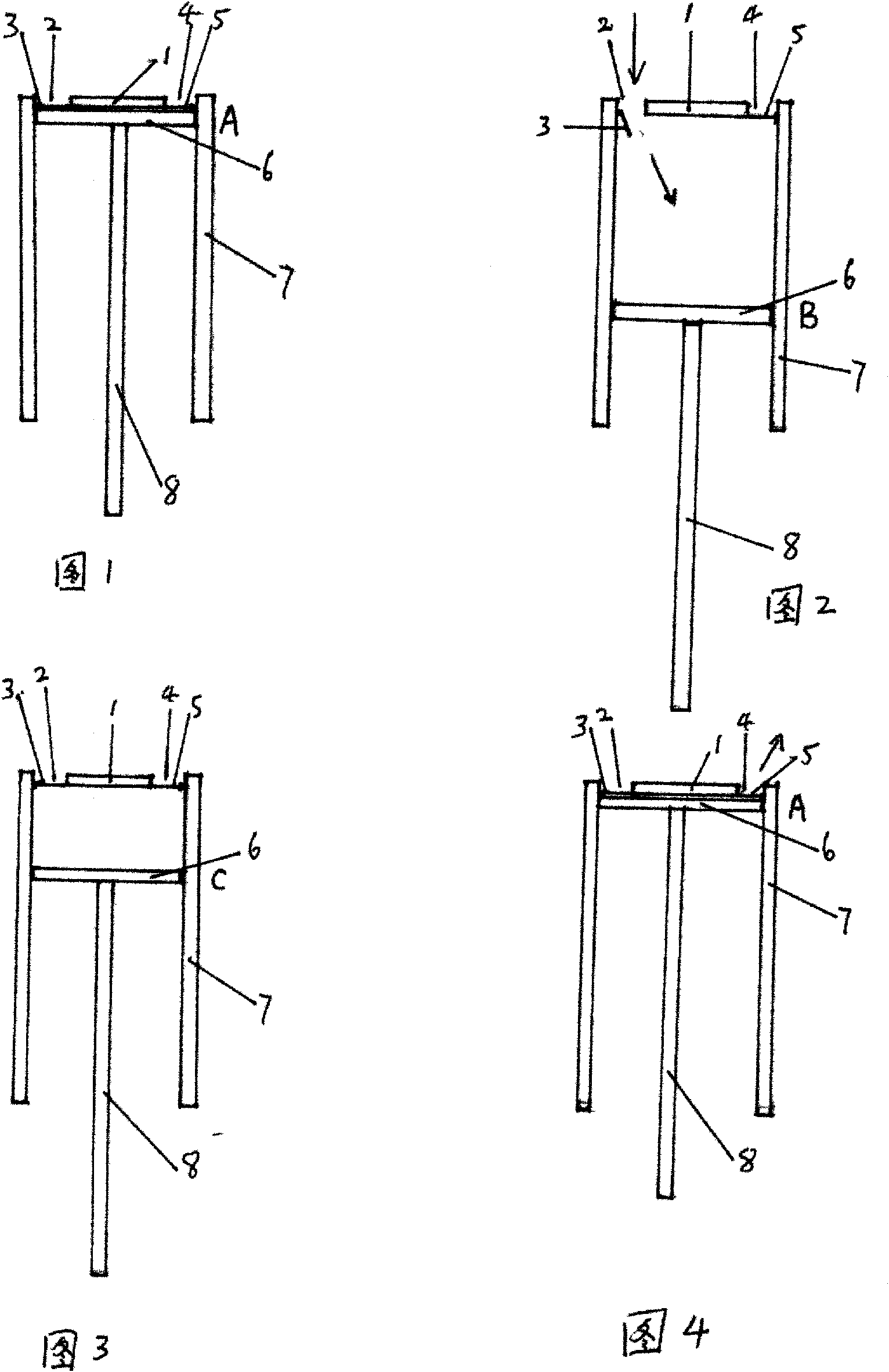 Piston-type metal-air cell