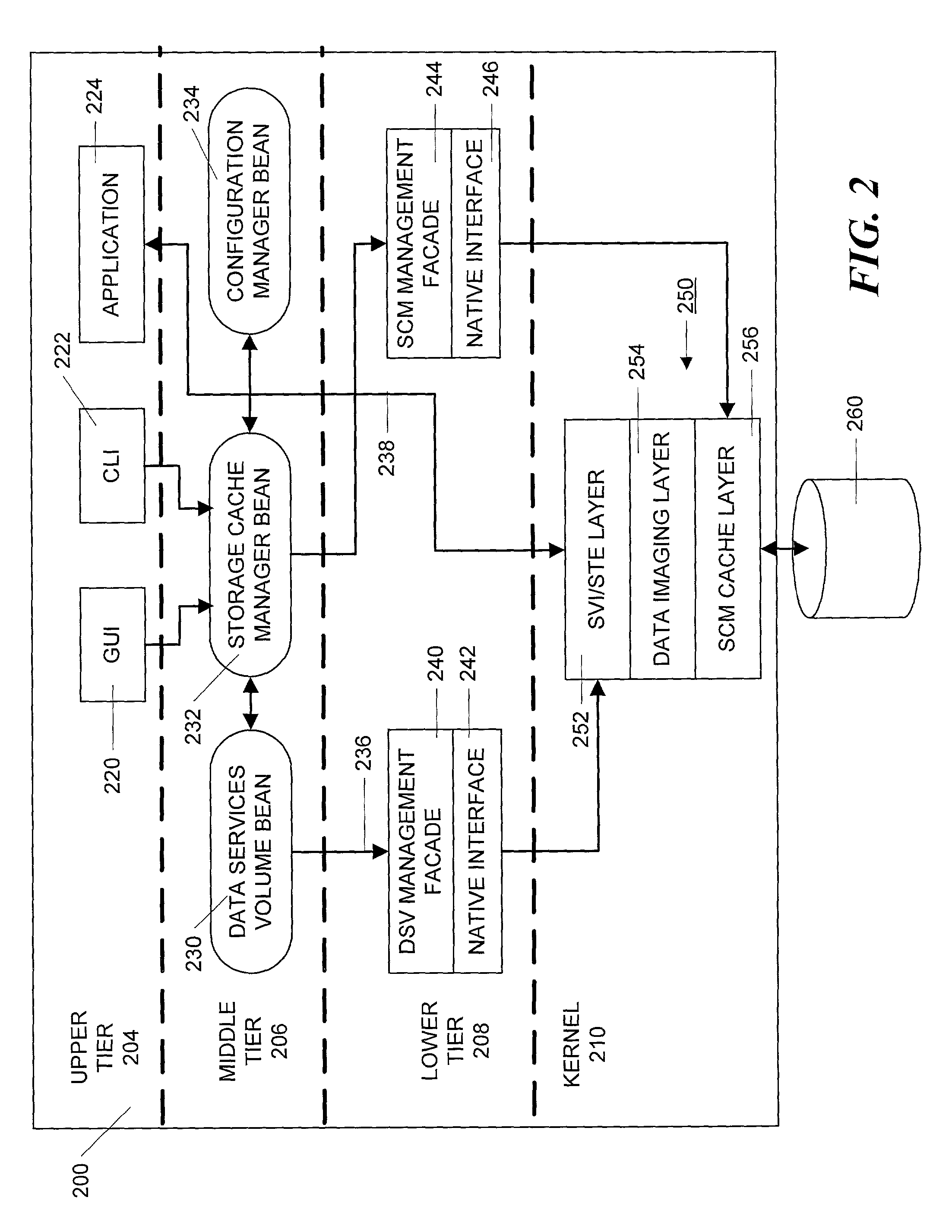 Method and apparatus for managing data caching in a distributed computer system
