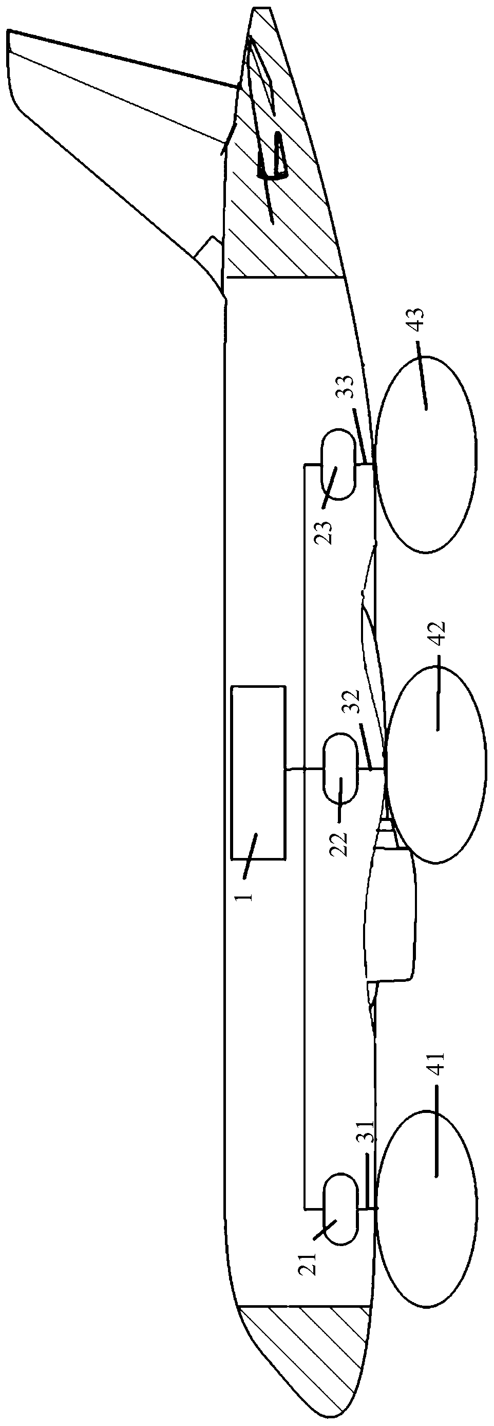 Air crash protection device for fixed-wing aircraft model