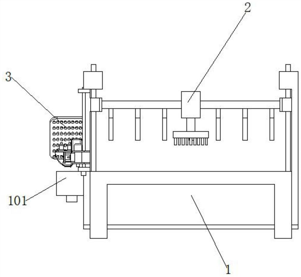 Automatic printing equipment for intelligent garment production