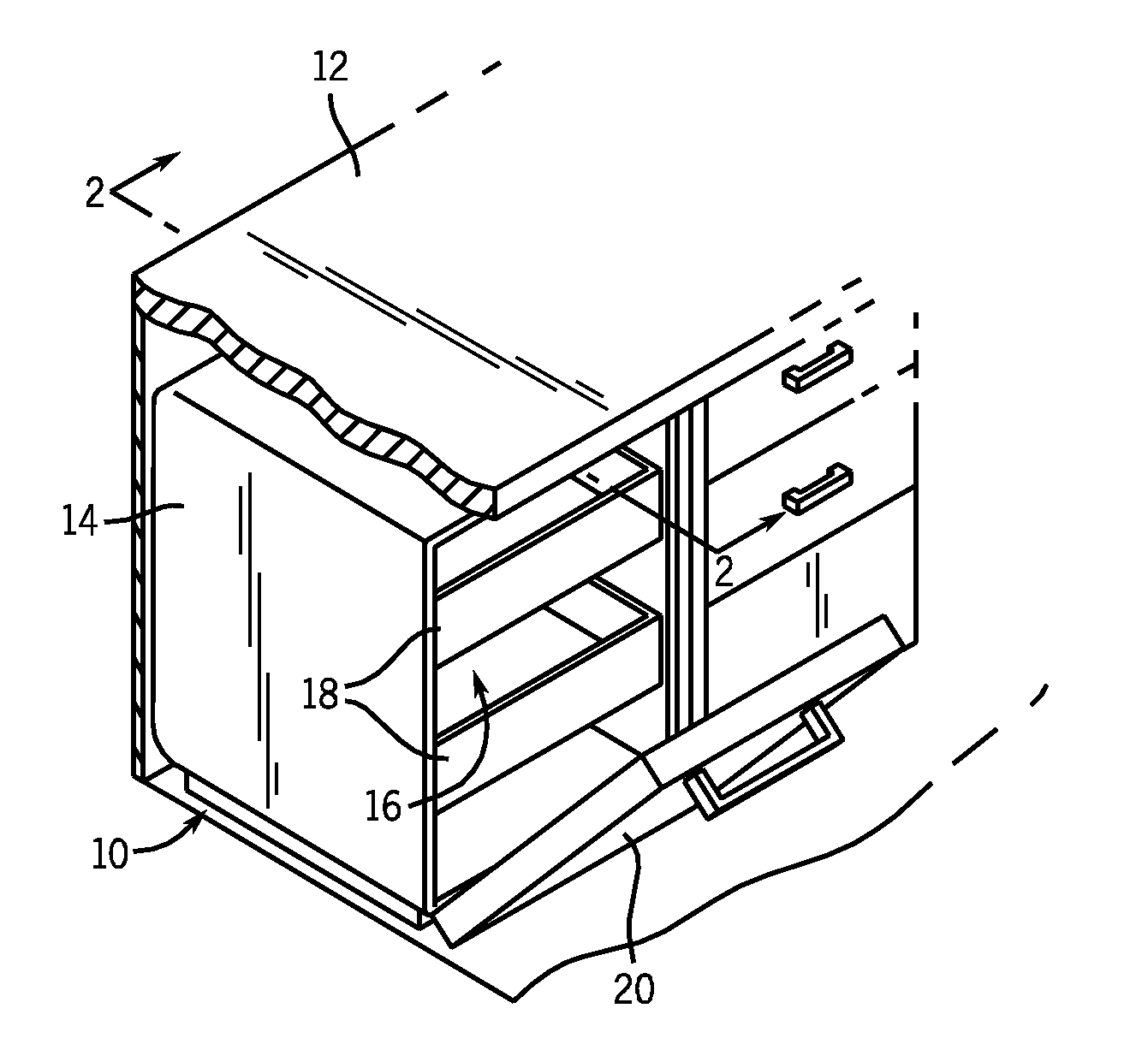 Dishwasher with self-sealing vent fan