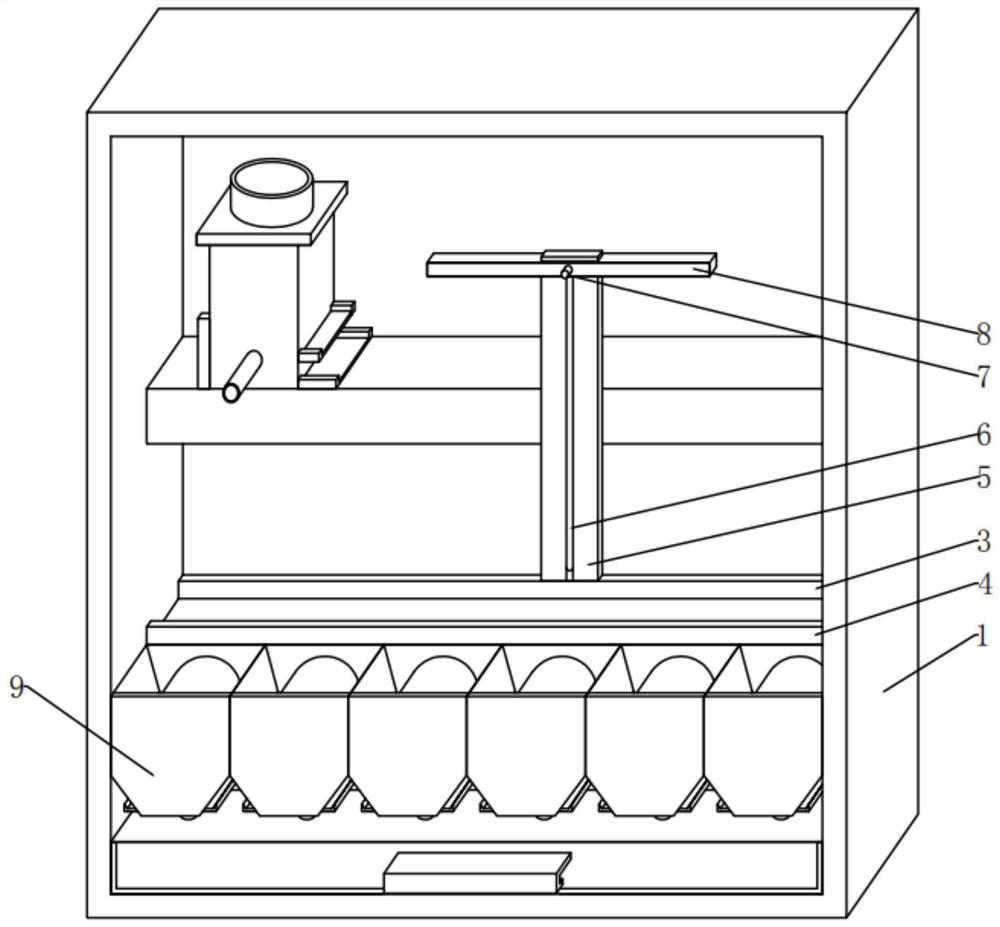 Gluing machine applied to production and processing of hollow glass
