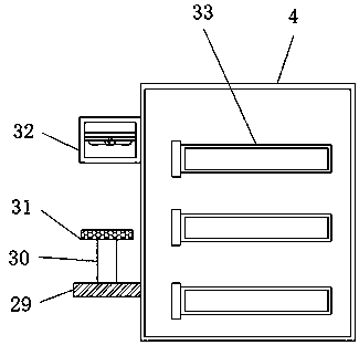 Cleaning and disinfecting device for gynecological and obstetrical medical apparatus and instruments