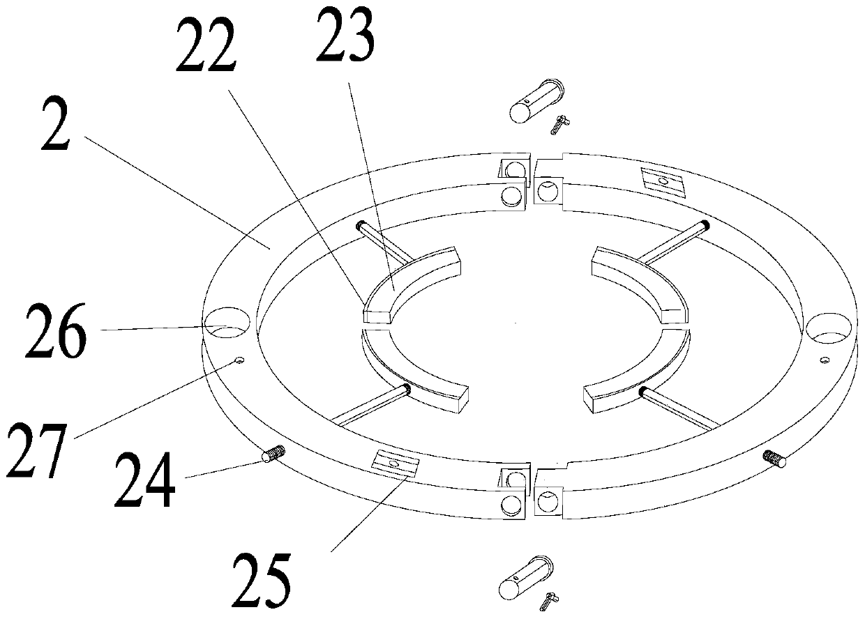 Rock sample axial extensometer