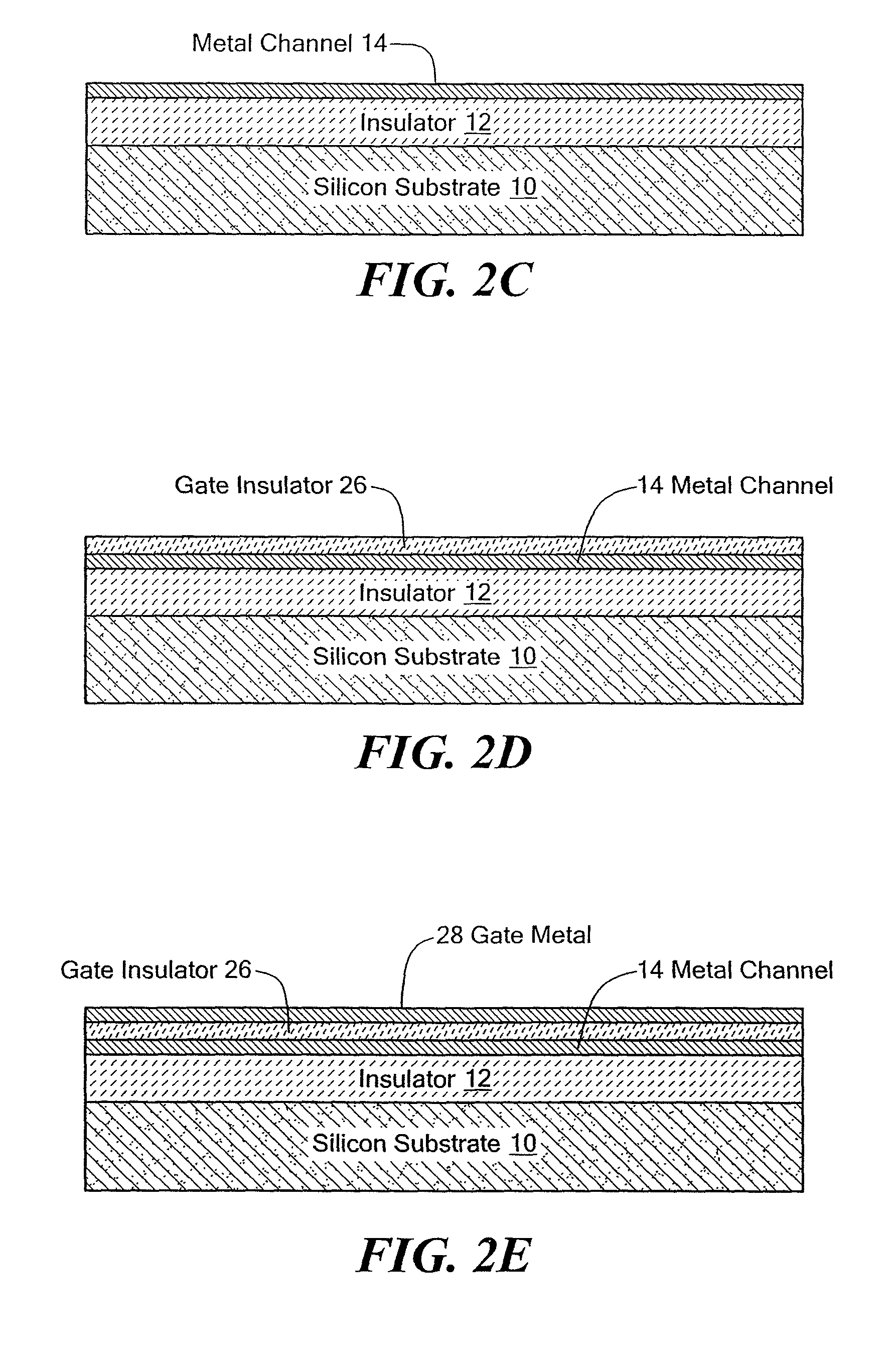 Metal transistor device