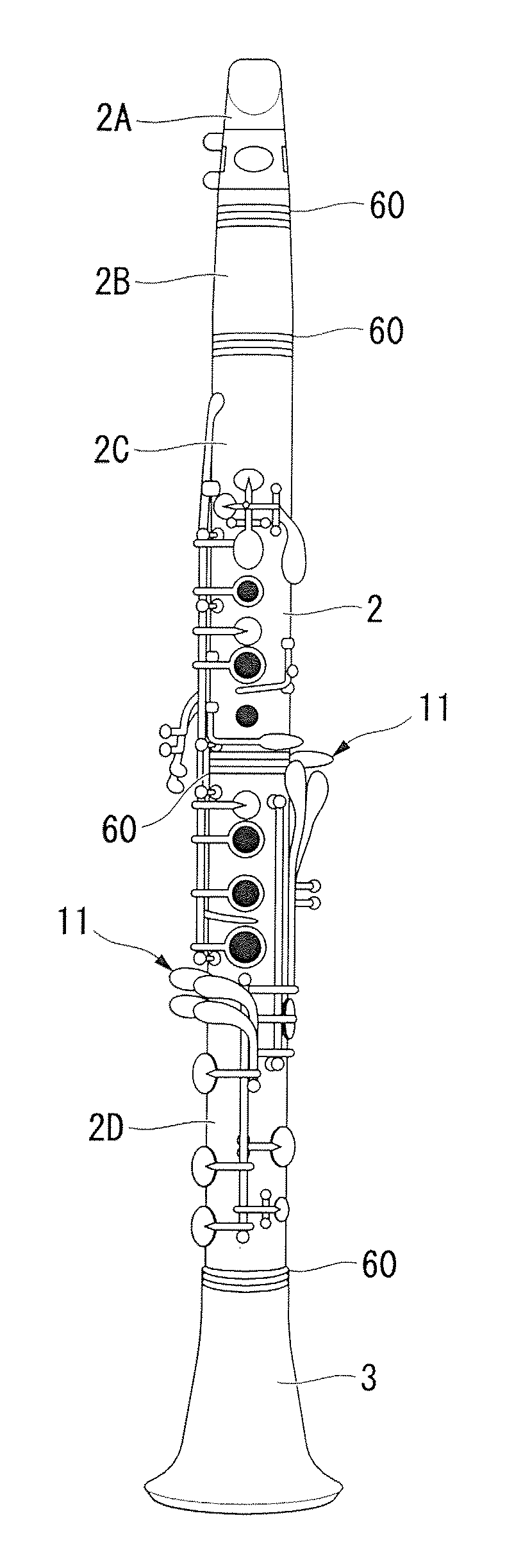 Wind instrument bell, wind instrument and ring