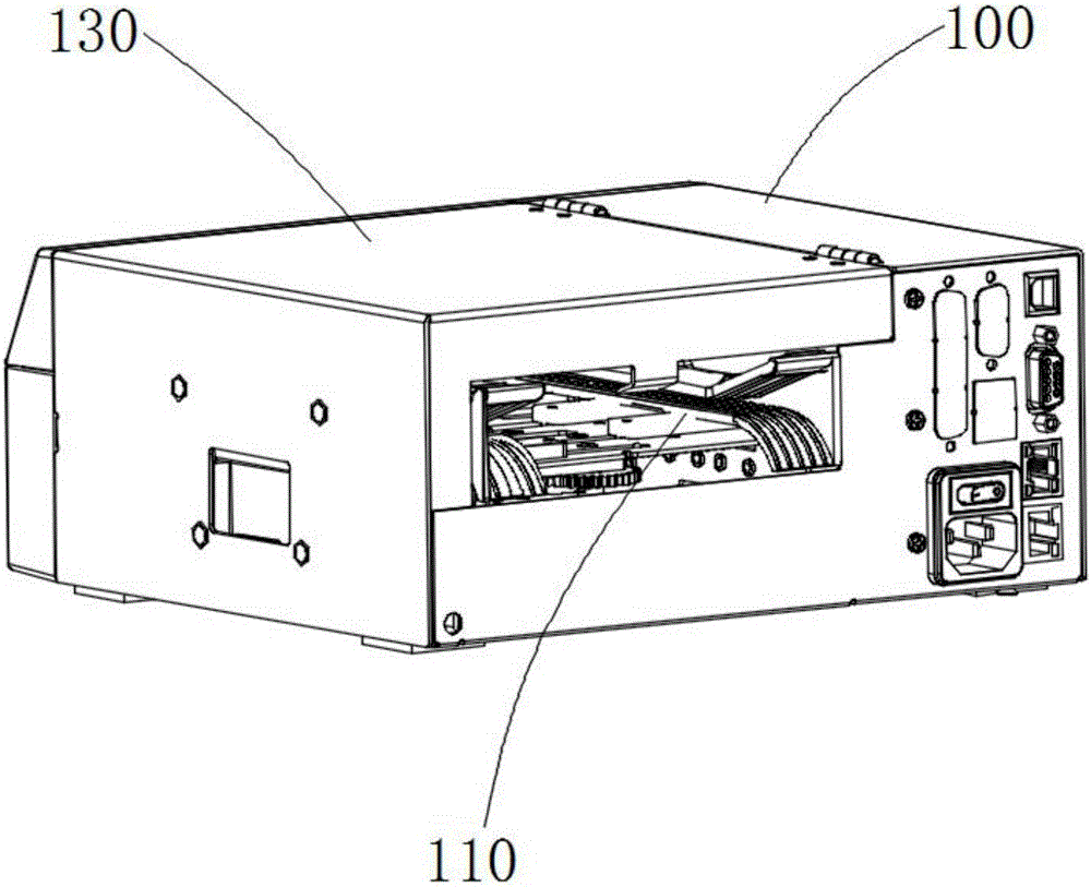 Efficient cutter device used for printer and printer