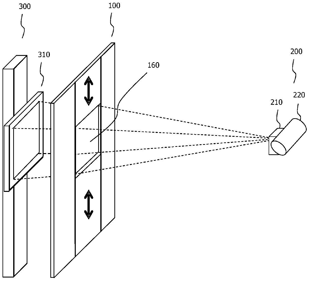 Shielding device based on light field of ray focuser and shielding method and X-ray inspection device