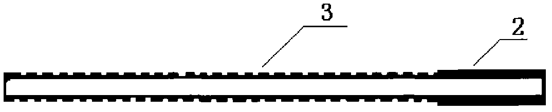 Corrugated hose for water conveyance of solar water heater