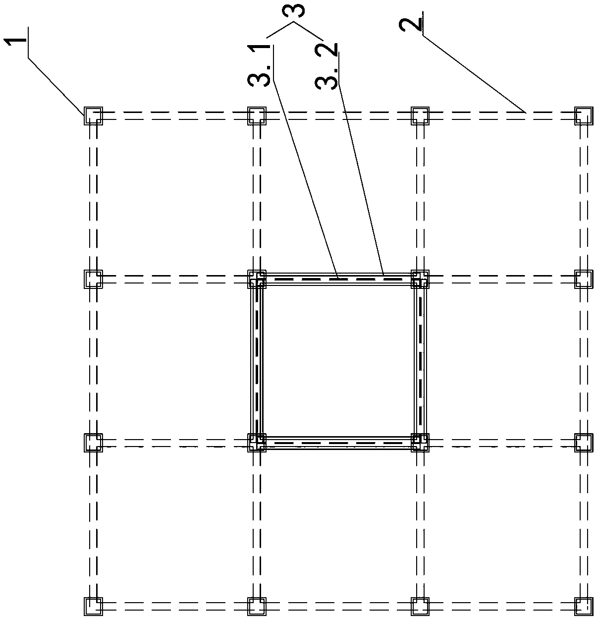 An industrialized pre-processing regenerative structural system and its construction method