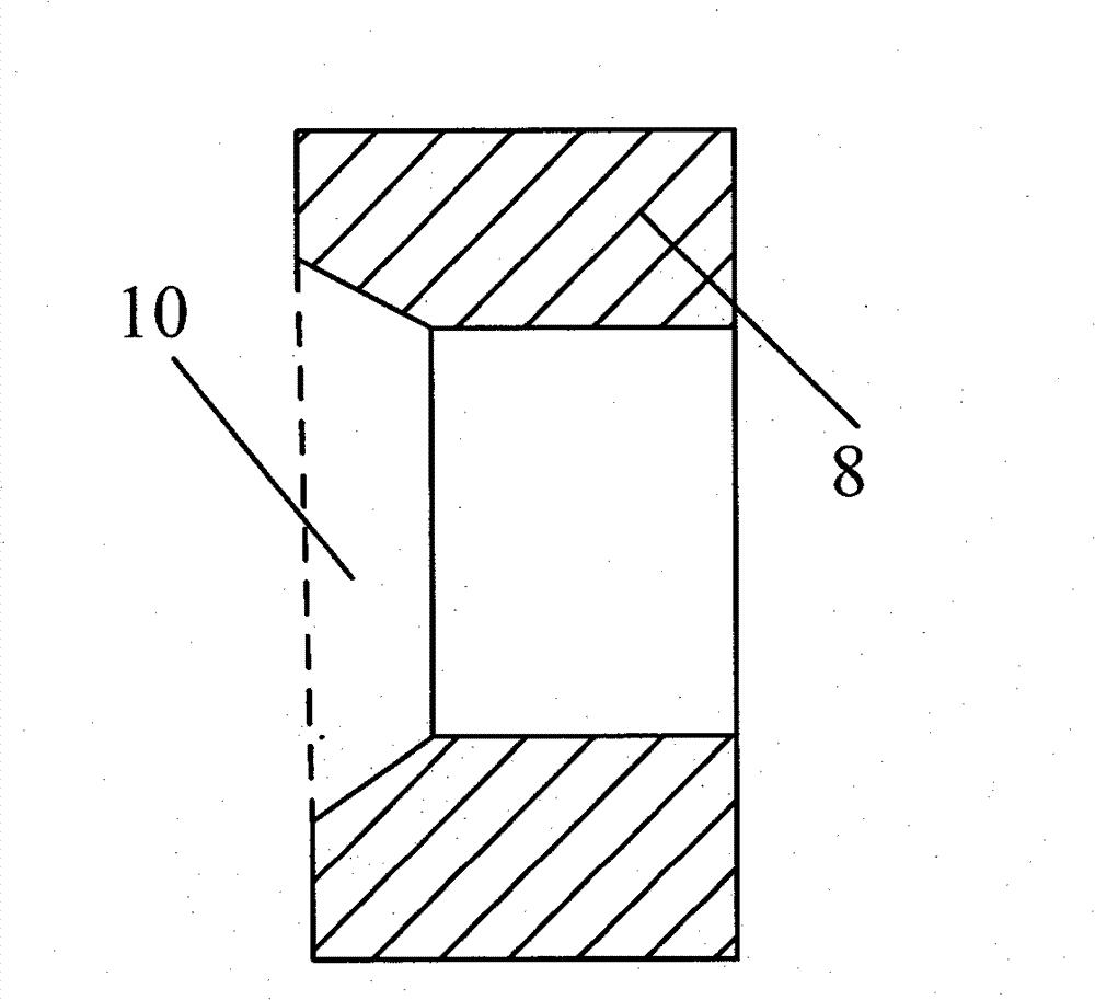 Removable special bulk grain container and dismounting method thereof