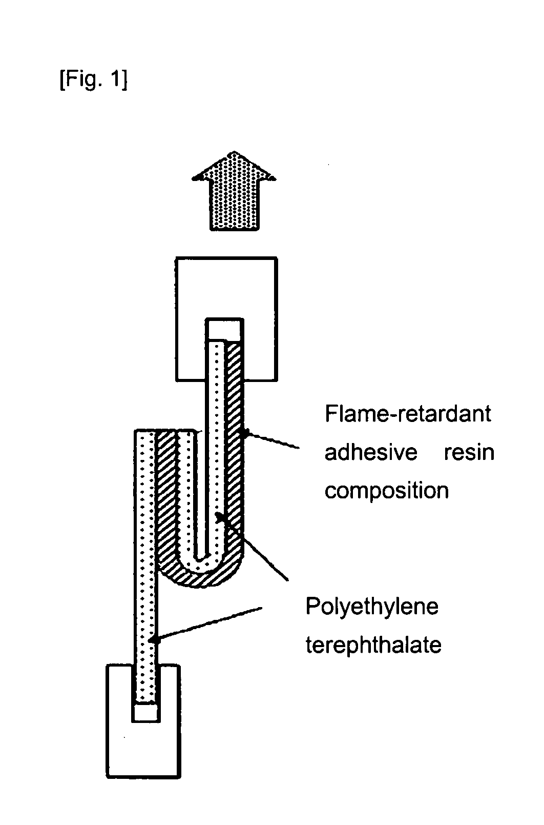 Flame-retardant adhesive composition and laminated film