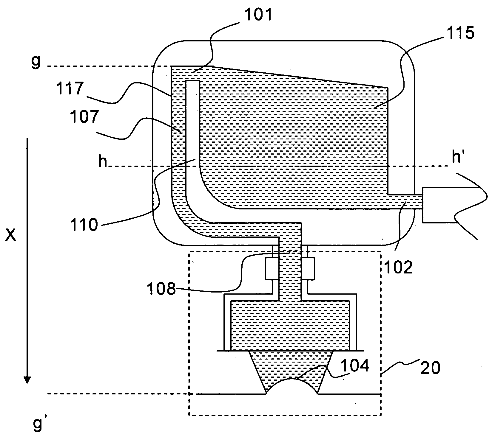 Pressure buffer, ink-jet head, and ink-jet recording apparatus