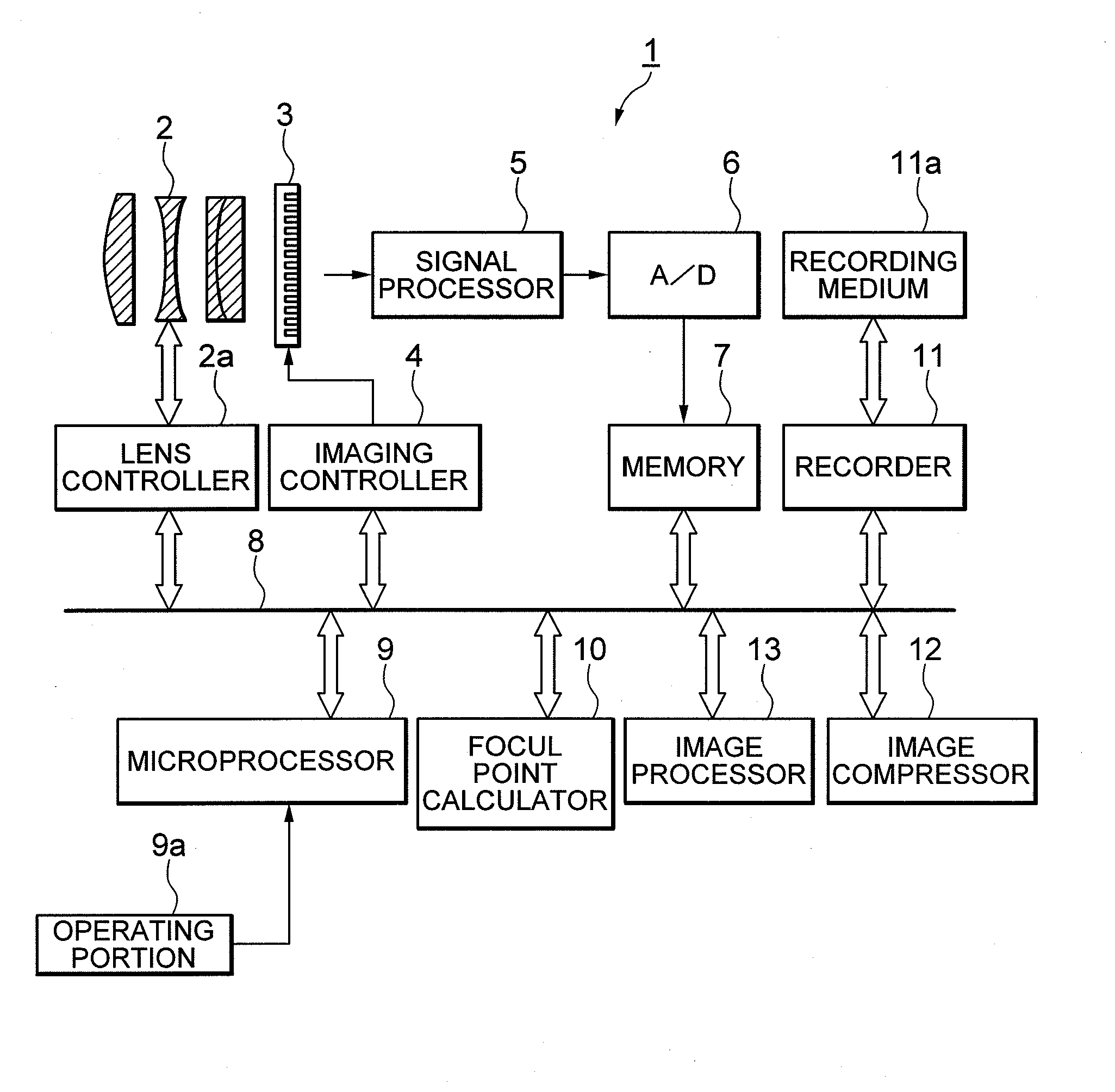 Connection/separation element in photoelectric converter portion, solid-state imaging device, and imaging apparatus