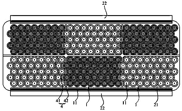 Novel power battery module and assembly process thereof