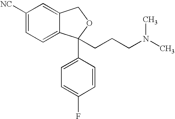 Crystalline composition containing escitalopram