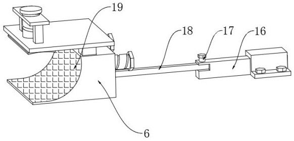 Angle-adjustable bending device for steel structure machining