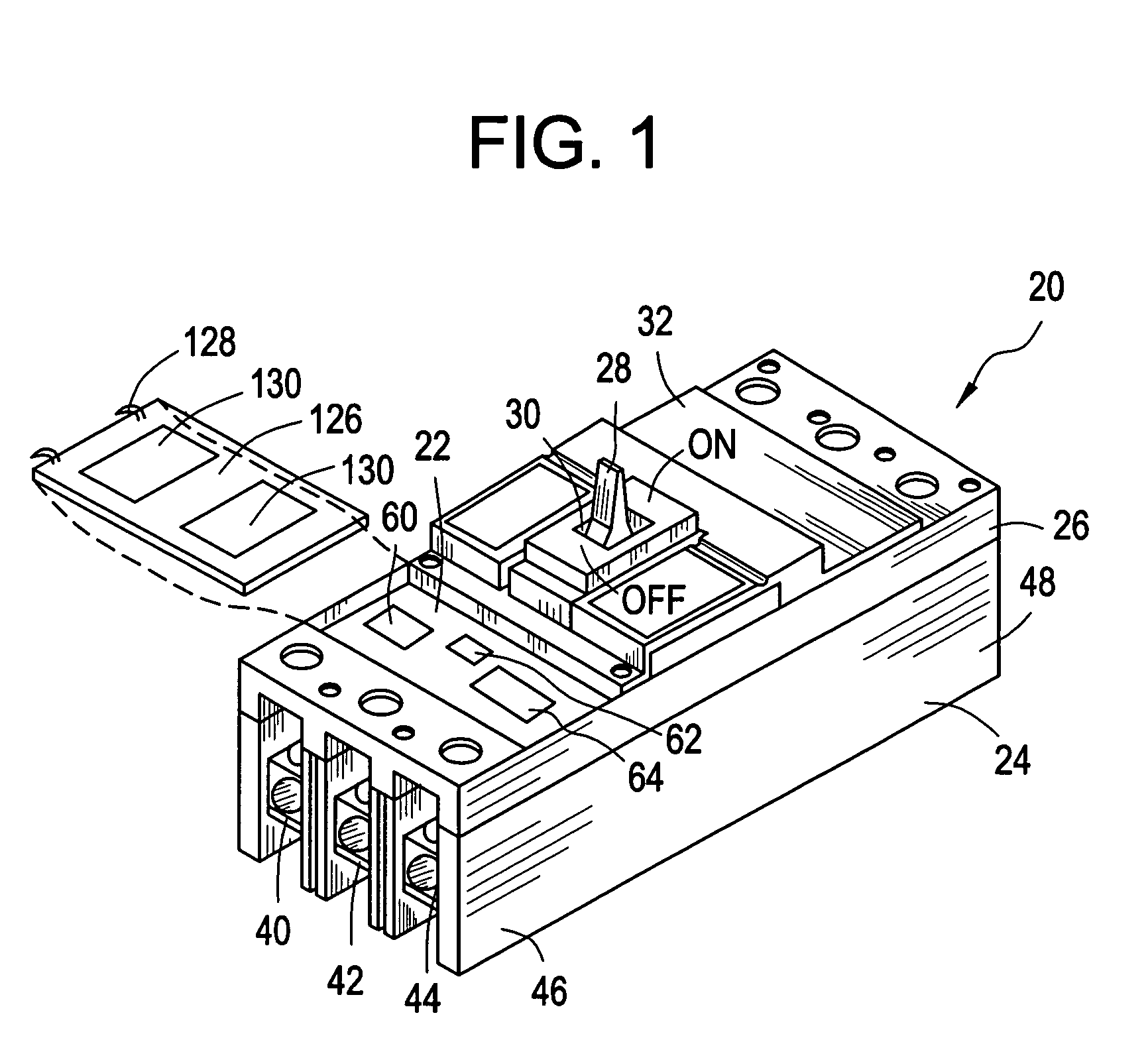 Method and apparatus for accessing and activating accessory functions of electronic circuit breakers