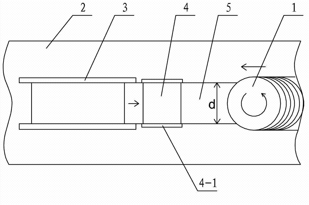 Strap-shaped welding wire filling-in type stirring friction treatment method