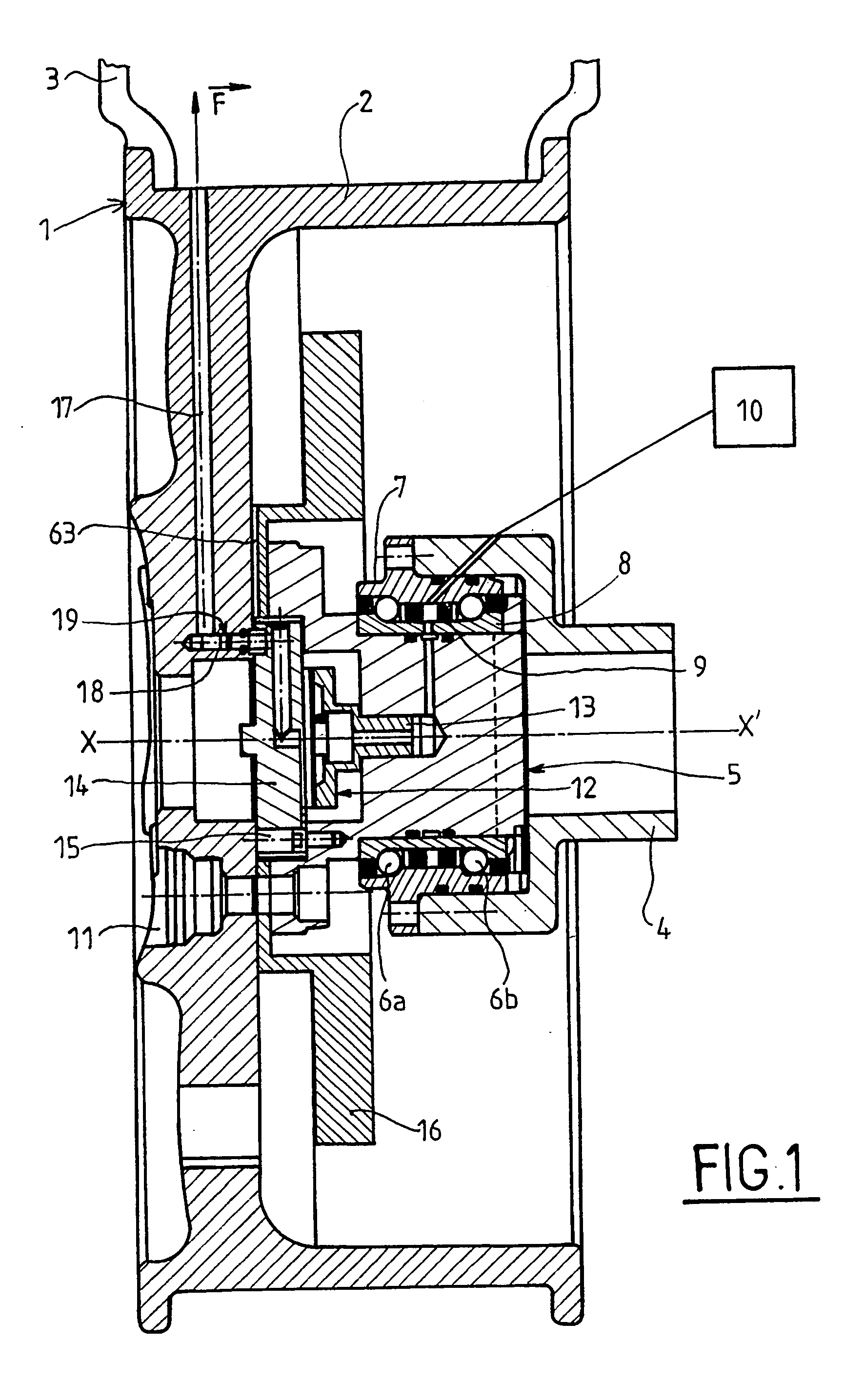 Tyre self-sealing device for the wheel of a vehicle
