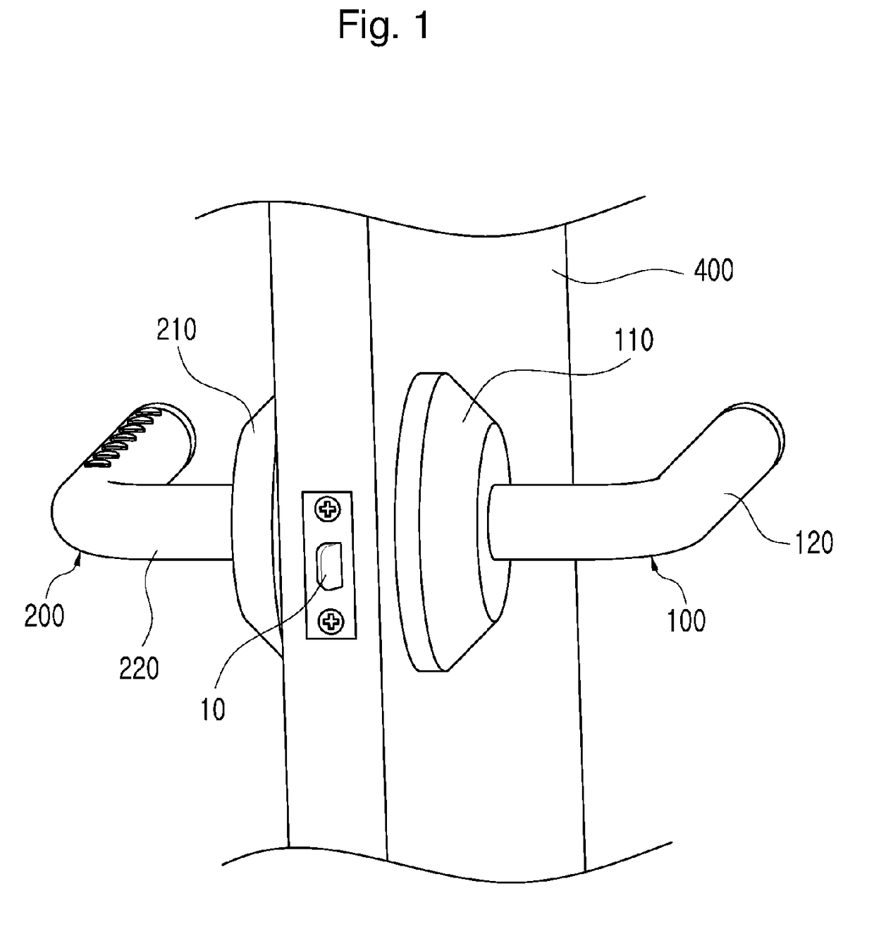 Door zoom-up latch having adjustable backset and digital door lock device having same