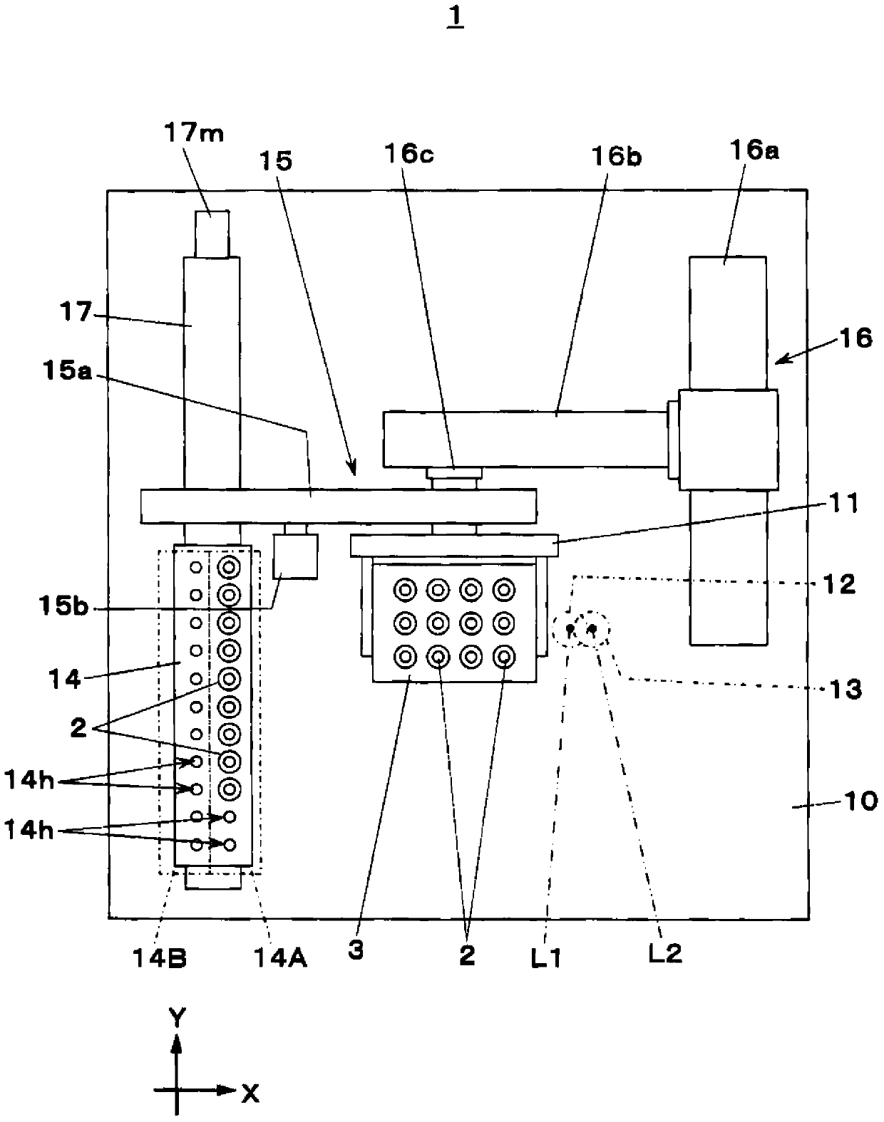 Nozzle inspection device and component mounting system