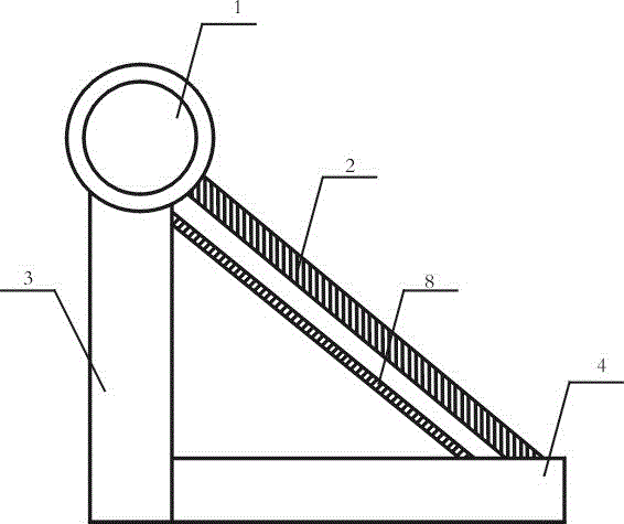 Water-saving anti-freezing solar water heater